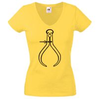 Lady-fit Valueweight V-Neck T-Shirt Thumbnail