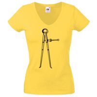 Lady-fit Valueweight V-Neck T-Shirt Thumbnail