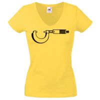 Lady-fit Valueweight V-Neck T-Shirt Thumbnail