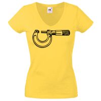 Lady-fit Valueweight V-Neck T-Shirt Thumbnail