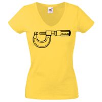 Lady-fit Valueweight V-Neck T-Shirt Thumbnail