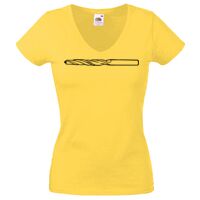 Lady-fit Valueweight V-Neck T-Shirt Thumbnail