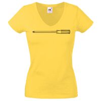Lady-fit Valueweight V-Neck T-Shirt Thumbnail