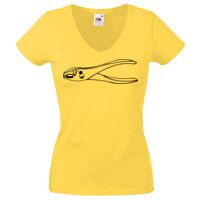 Lady-fit Valueweight V-Neck T-Shirt Thumbnail