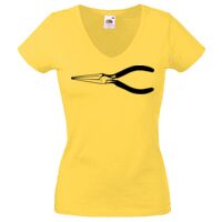 Lady-fit Valueweight V-Neck T-Shirt Thumbnail