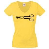 Lady-fit Valueweight V-Neck T-Shirt Thumbnail