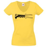 Lady-fit Valueweight V-Neck T-Shirt Thumbnail
