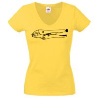 Lady-fit Valueweight V-Neck T-Shirt Thumbnail