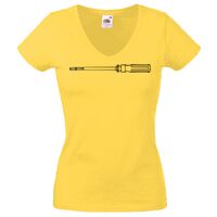Lady-fit Valueweight V-Neck T-Shirt Thumbnail