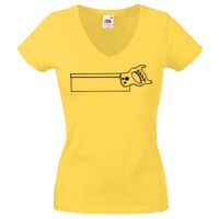 Lady-fit Valueweight V-Neck T-Shirt Thumbnail