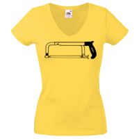 Lady-fit Valueweight V-Neck T-Shirt Thumbnail