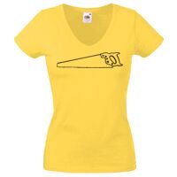 Lady-fit Valueweight V-Neck T-Shirt Thumbnail
