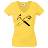 Lady-fit Valueweight V-Neck T-Shirt Thumbnail