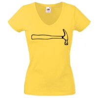 Lady-fit Valueweight V-Neck T-Shirt Thumbnail