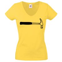 Lady-fit Valueweight V-Neck T-Shirt Thumbnail