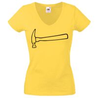 Lady-fit Valueweight V-Neck T-Shirt Thumbnail