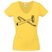 Lady-fit Valueweight V-Neck T-Shirt Thumbnail