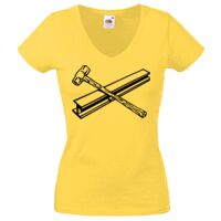 Lady-fit Valueweight V-Neck T-Shirt Thumbnail