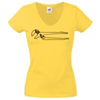 Lady-fit Valueweight V-Neck T-Shirt Thumbnail