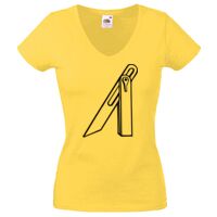 Lady-fit Valueweight V-Neck T-Shirt Thumbnail