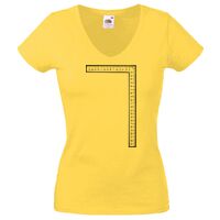 Lady-fit Valueweight V-Neck T-Shirt Thumbnail