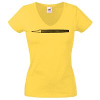 Lady-fit Valueweight V-Neck T-Shirt Thumbnail