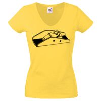 Lady-fit Valueweight V-Neck T-Shirt Thumbnail