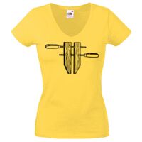 Lady-fit Valueweight V-Neck T-Shirt Thumbnail