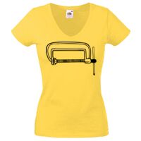 Lady-fit Valueweight V-Neck T-Shirt Thumbnail