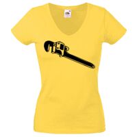 Lady-fit Valueweight V-Neck T-Shirt Thumbnail