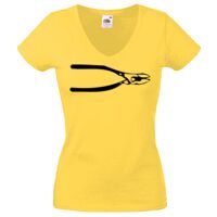 Lady-fit Valueweight V-Neck T-Shirt Thumbnail