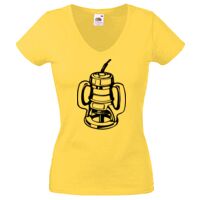 Lady-fit Valueweight V-Neck T-Shirt Thumbnail