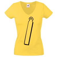 Lady-fit Valueweight V-Neck T-Shirt Thumbnail