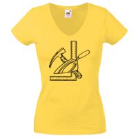 Lady-fit Valueweight V-Neck T-Shirt Thumbnail