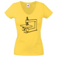 Lady-fit Valueweight V-Neck T-Shirt Thumbnail