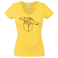 Lady-fit Valueweight V-Neck T-Shirt Thumbnail