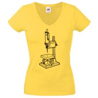 Lady-fit Valueweight V-Neck T-Shirt Thumbnail