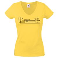 Lady-fit Valueweight V-Neck T-Shirt Thumbnail