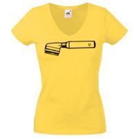 Lady-fit Valueweight V-Neck T-Shirt Thumbnail