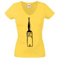 Lady-fit Valueweight V-Neck T-Shirt Thumbnail