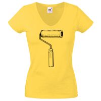 Lady-fit Valueweight V-Neck T-Shirt Thumbnail
