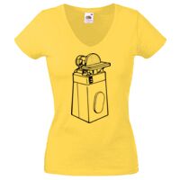 Lady-fit Valueweight V-Neck T-Shirt Thumbnail