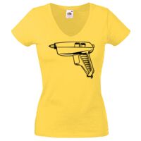 Lady-fit Valueweight V-Neck T-Shirt Thumbnail