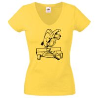 Lady-fit Valueweight V-Neck T-Shirt Thumbnail