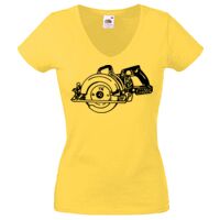 Lady-fit Valueweight V-Neck T-Shirt Thumbnail