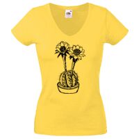 Lady-fit Valueweight V-Neck T-Shirt Thumbnail