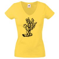 Lady-fit Valueweight V-Neck T-Shirt Thumbnail