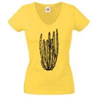 Lady-fit Valueweight V-Neck T-Shirt Thumbnail