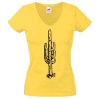 Lady-fit Valueweight V-Neck T-Shirt Thumbnail