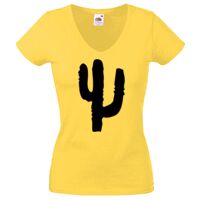 Lady-fit Valueweight V-Neck T-Shirt Thumbnail